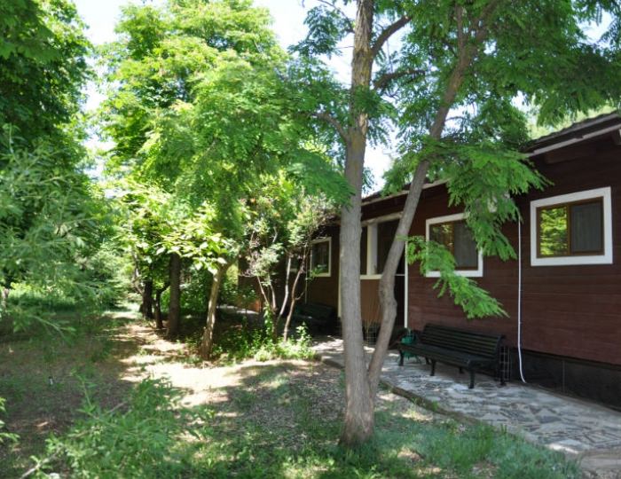 Деревянный четырехместный коттедж - Пансионат «Солнечный» Николаевка