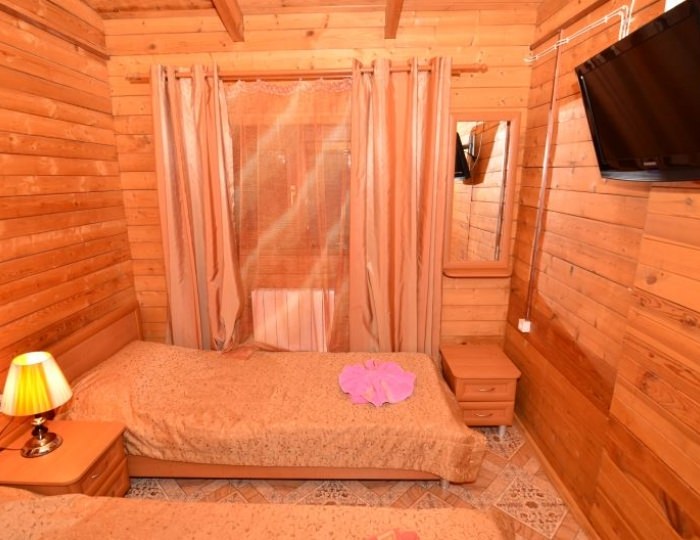 Деревянный четырехместный коттедж - Пансионат «Солнечный» Николаевка