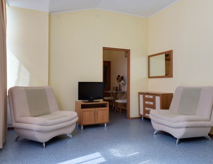 Двухместный люкс с кухней/ корпус 3 - Пансионат «Солнечный» Николаевка