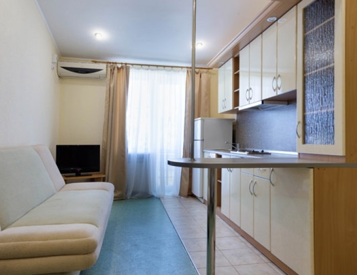 Двухместный люкс с кухней/ корпус 3 - Пансионат «Солнечный» Николаевка