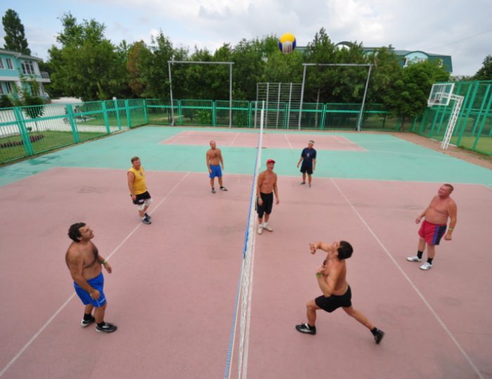 Волейбольная площадка - Пансионат «Солнечный» Николаевка