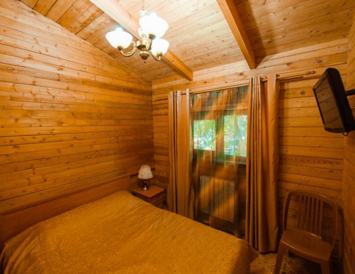 Деревянный четырехместный коттедж - Пансионат «Солнечный» Николаевка