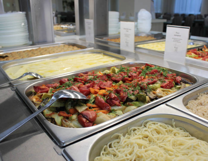 Шведский стол - Пансионат «Солнечный» Николаевка